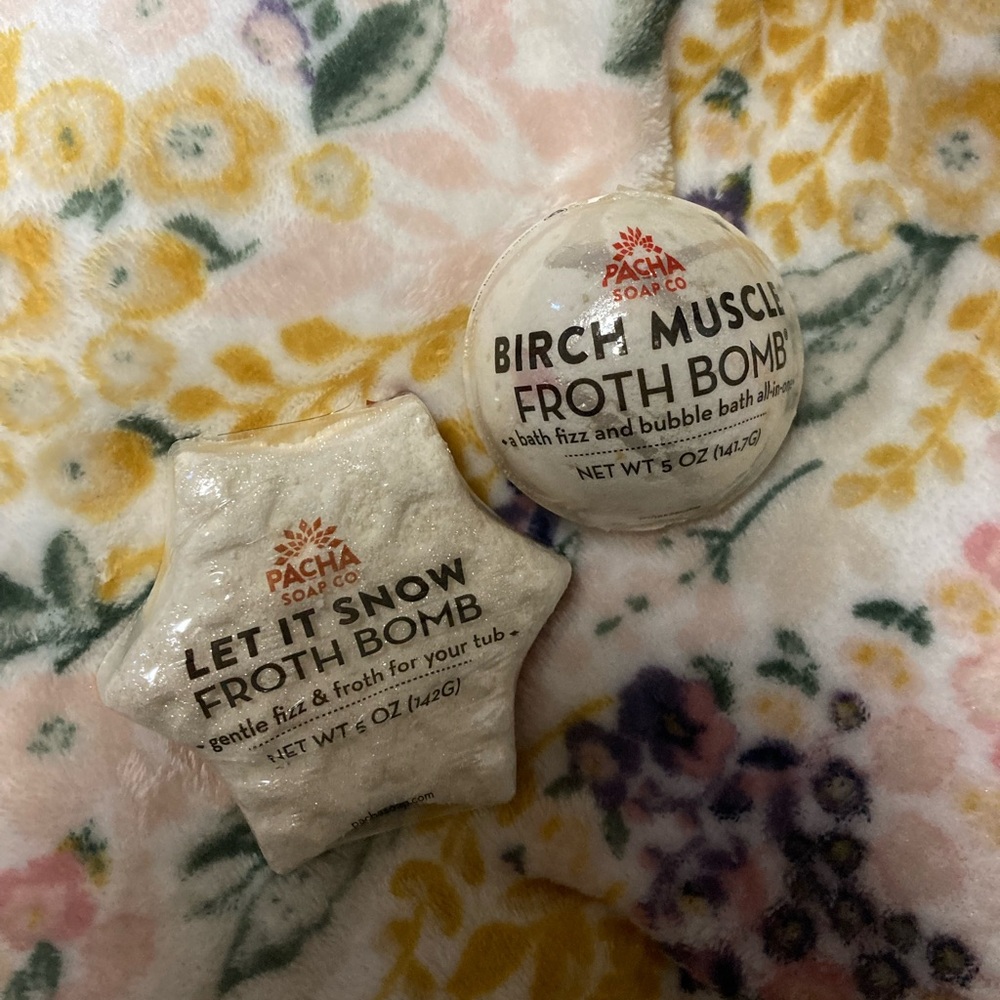 Bath bombs.